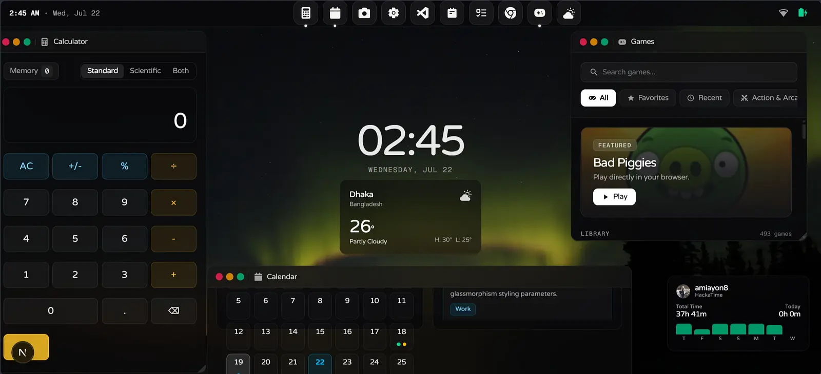 GlassOS - The in-browser OS experience